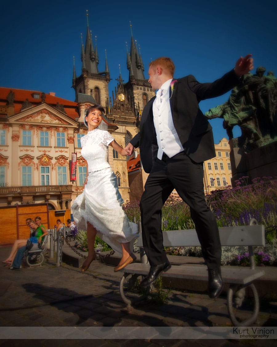 Vrtbovska Garden Wedding Prague / Roni & Tom (HK) wedding photography at Old Town Square