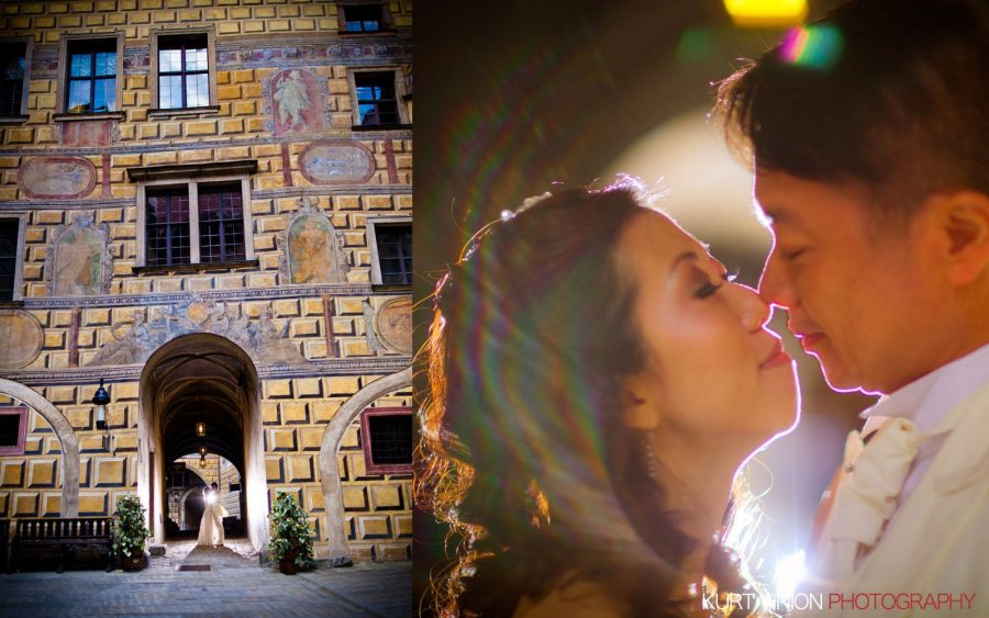 pre weddings Cesky Krumlov: Shirley & Thomas portrait photography session at the Castle