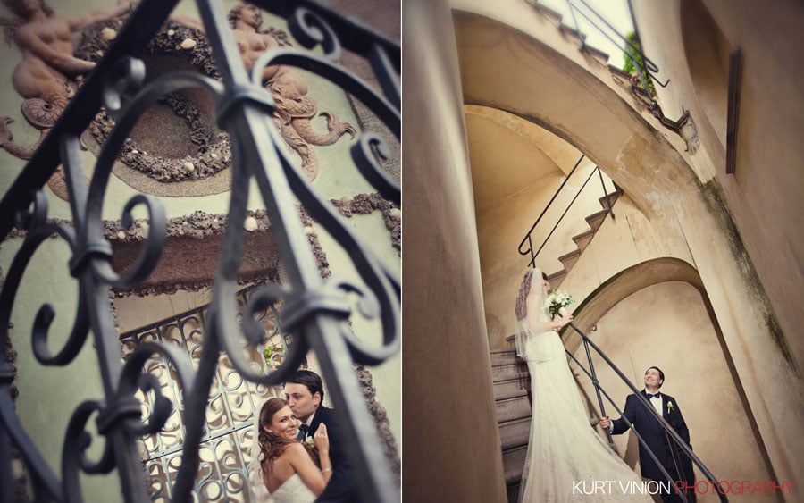 Prague weddings / Jennifer & Shad Vrtbovska Garden wedding / wedding portraits