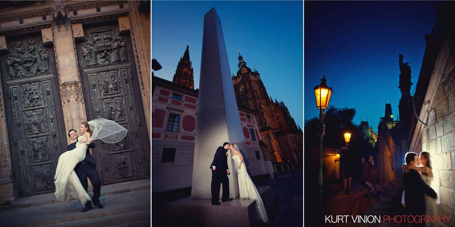 Prague weddings / Jennifer & Shad / wedding portraits at Prague Castle