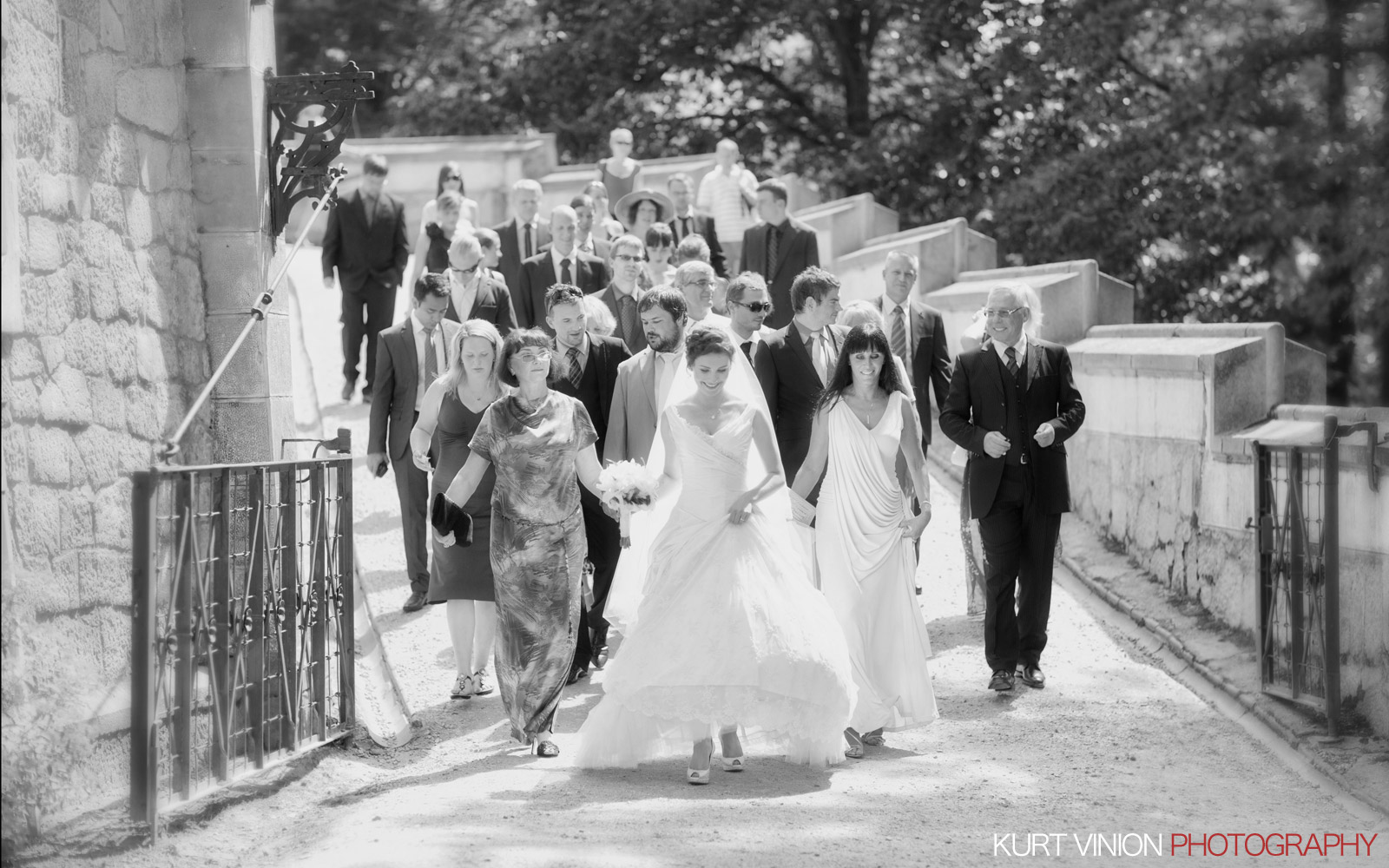 Hluboka nad Vltavou Castle wedding with Katya & Martina