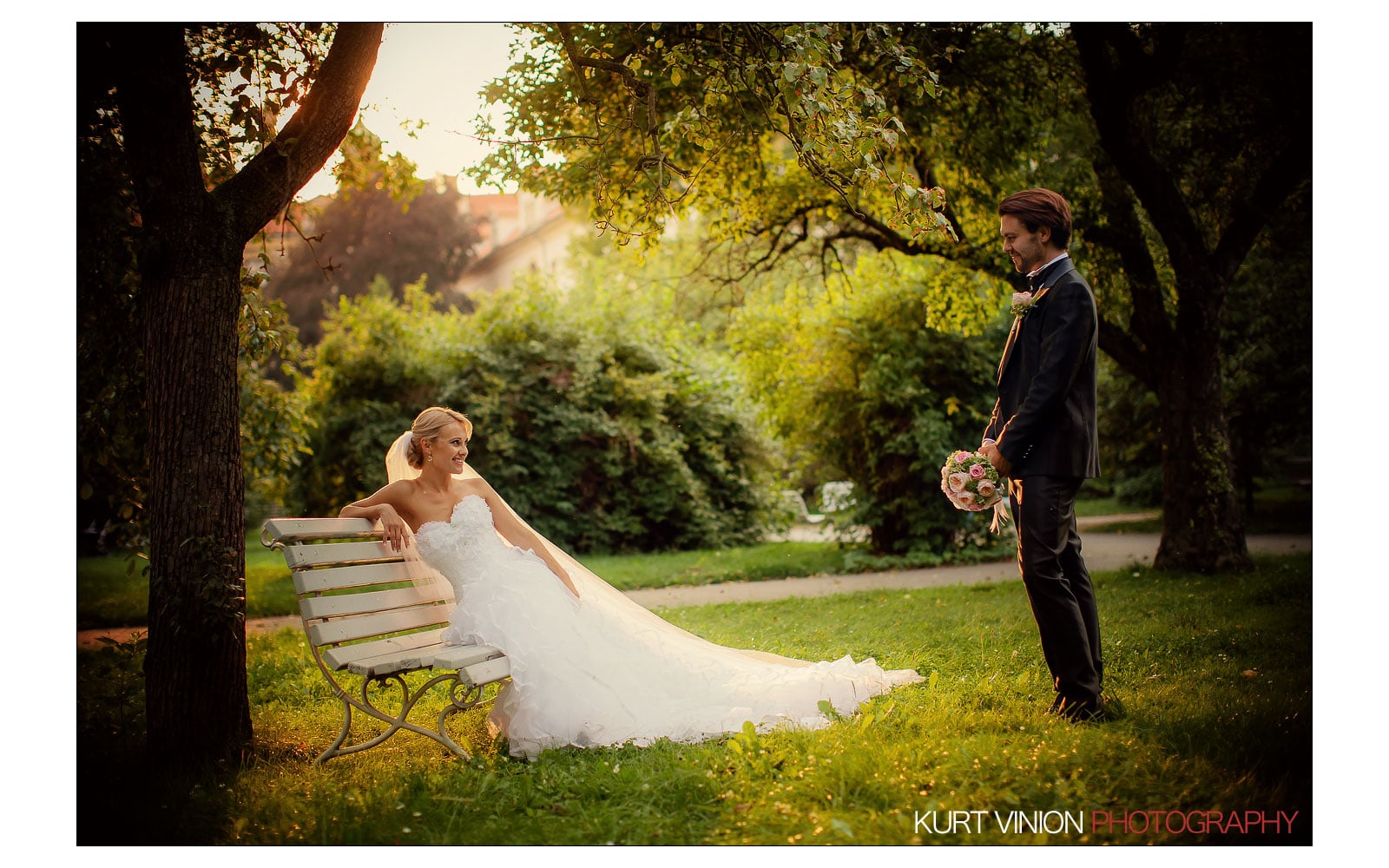 Prague Clementinum wedding / Jess + James - stunning bridal portraits in Prague