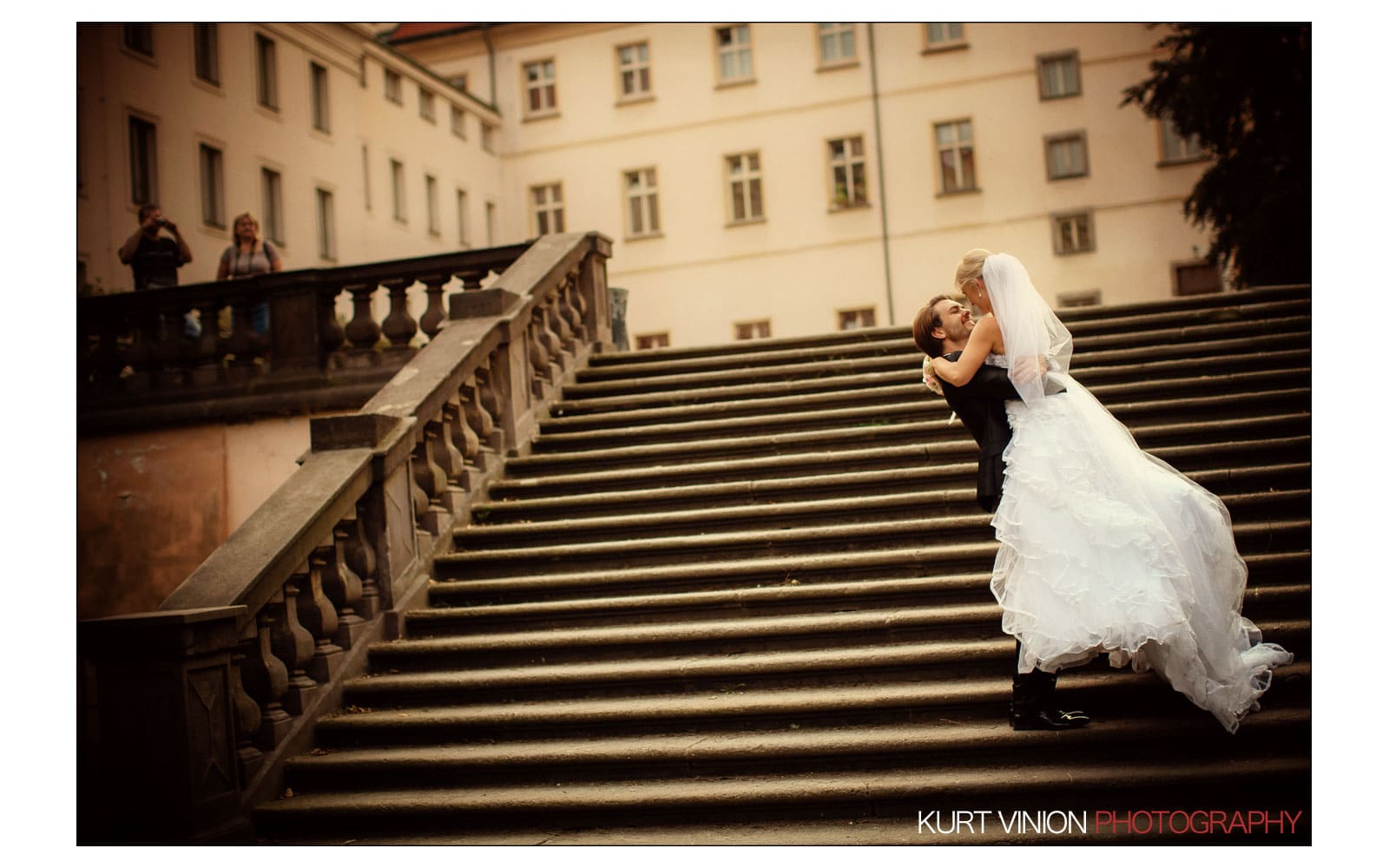 Prague Clementinum wedding / Jess + James - portraits in Prague