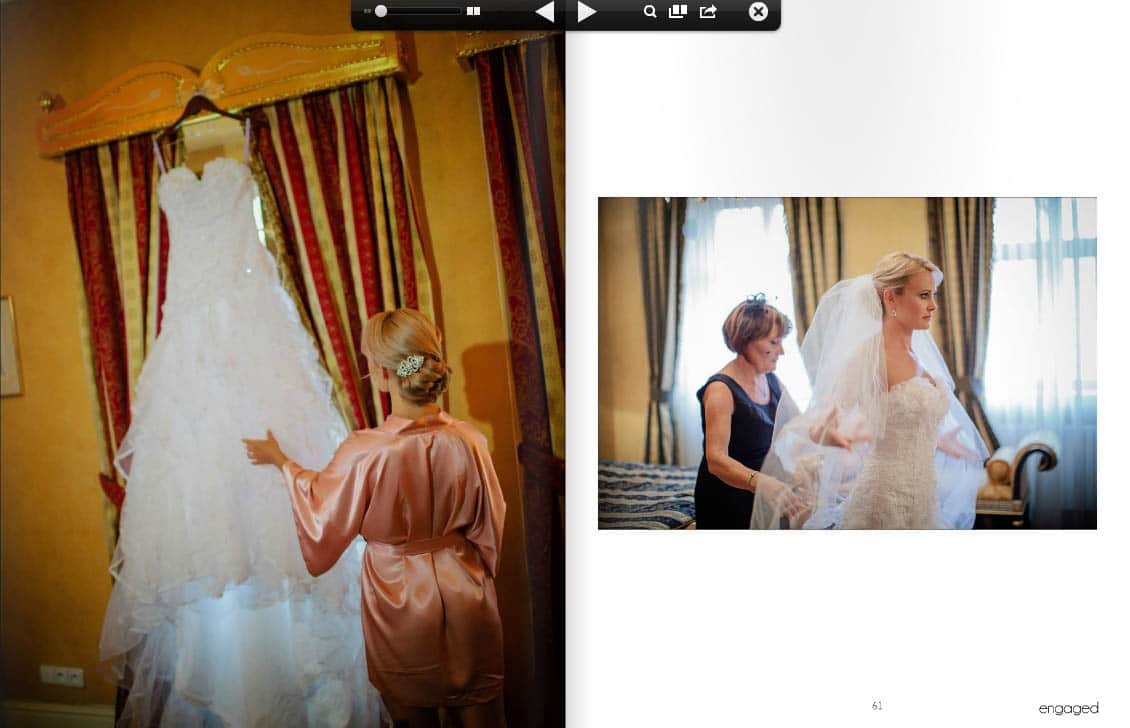 Prague weddings / J & J / Clementinum wedding featured in Engaged Magazine