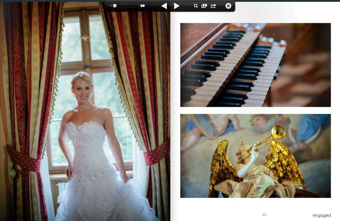 Prague weddings / J & J / Clementinum wedding featured in Engaged Magazine