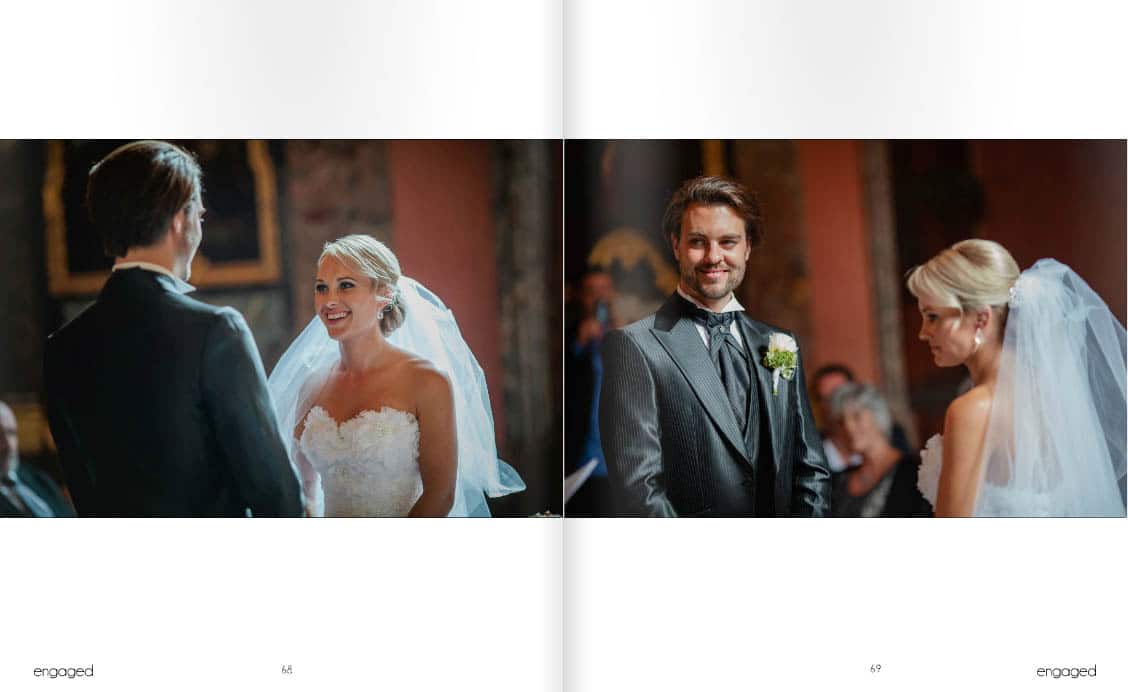 Prague weddings / J & J / Clementinum wedding featured in Engaged Magazine