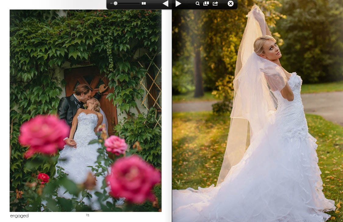 Prague weddings / J & J / Clementinum wedding featured in Engaged Magazine