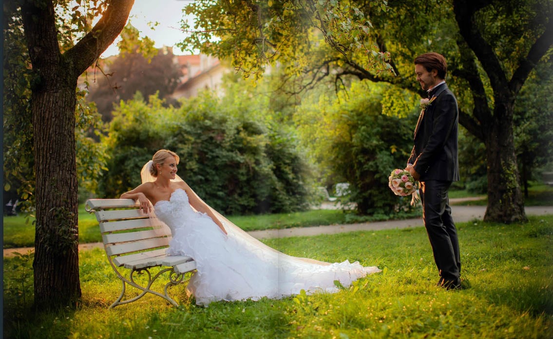 Prague weddings / J & J / Clementinum wedding featured in Engaged Magazine