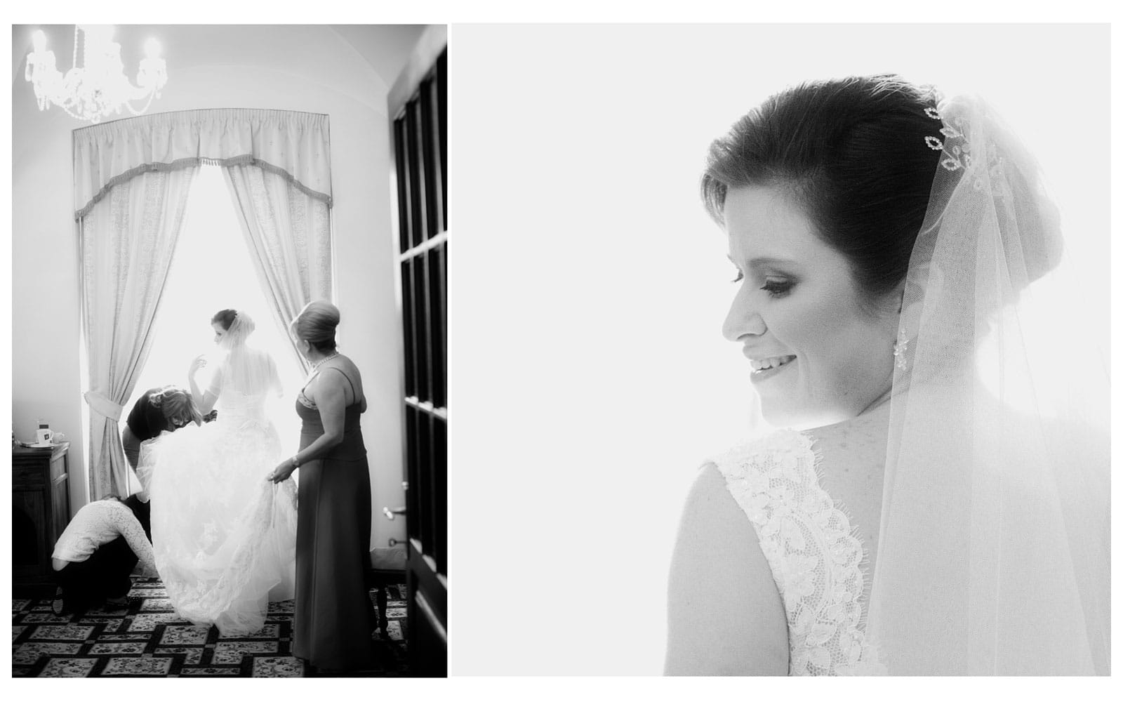 Castle Zbiroh Wedding / Paola & Alexei / bridal photography