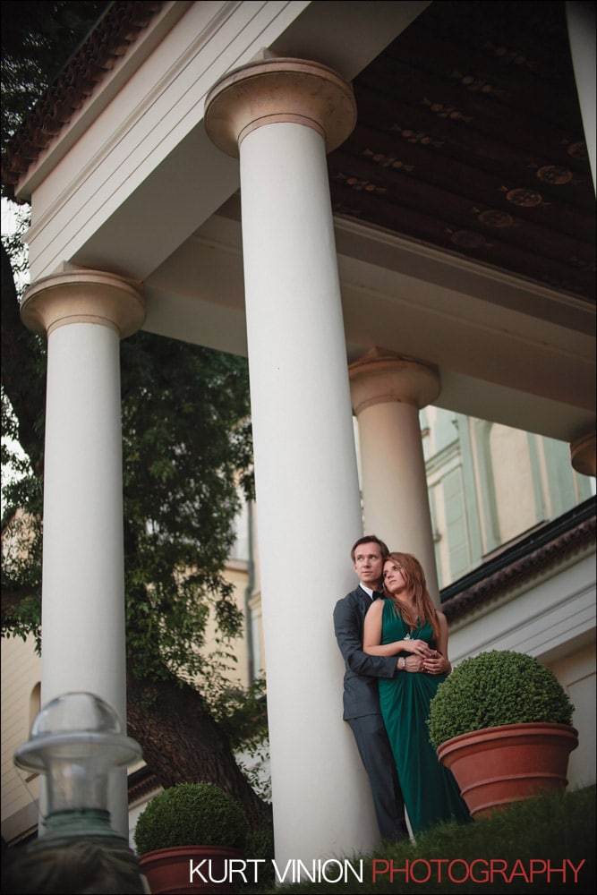 Elopement wedding Prague / Polya & Dirk wedding portraits at Prague Castle