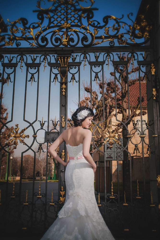 Prague pre wedding / Suki & Steven / portraits at Prague Castle