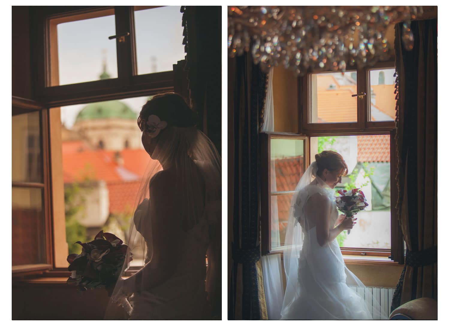 Charles Bridge Wedding / Kimberly & Jules / Alchymist bridal portraits 