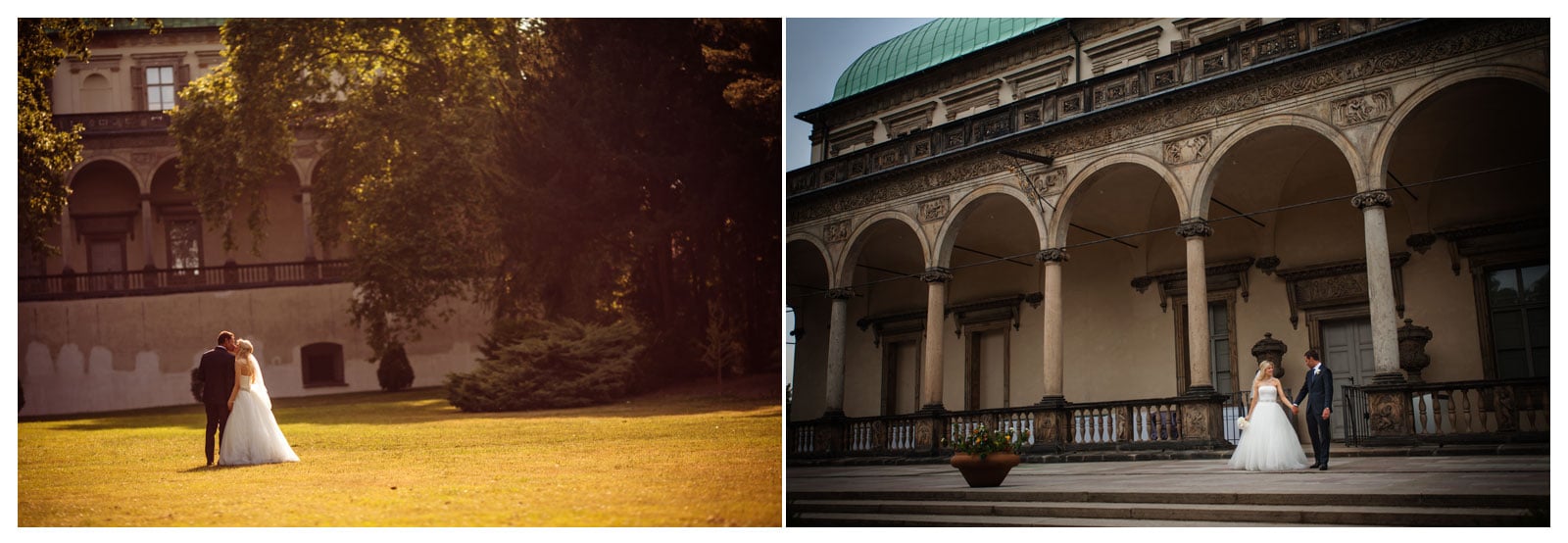 Prague St. Thomas Church: Julia+Sergio wedding day photography at Prague Castle