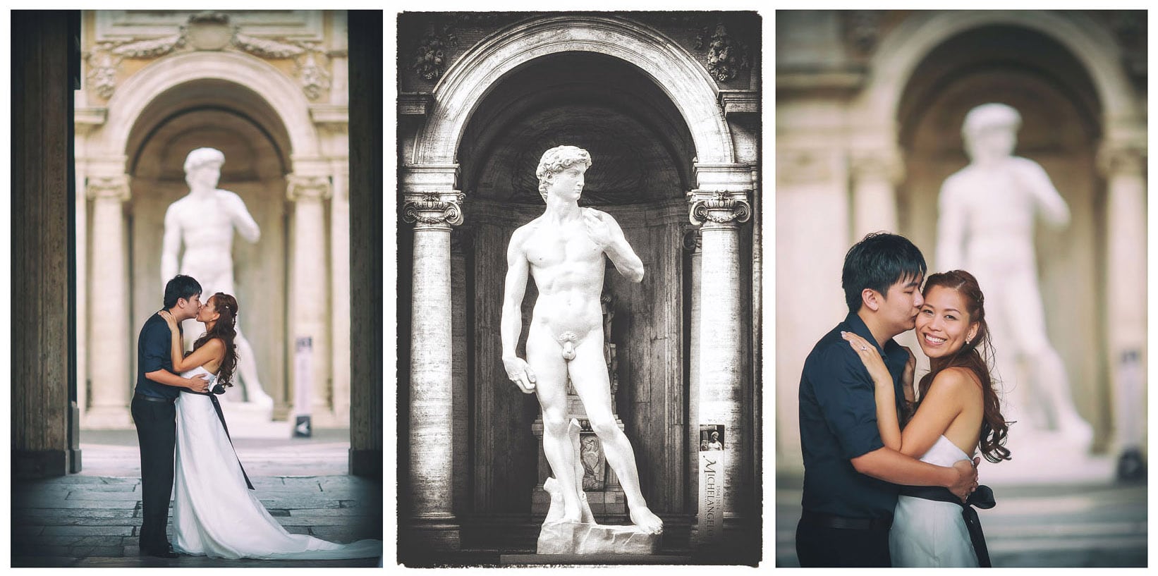 Rome pre wedding photographers / Hanna & Mark / portrait session at the Capitaline Hill