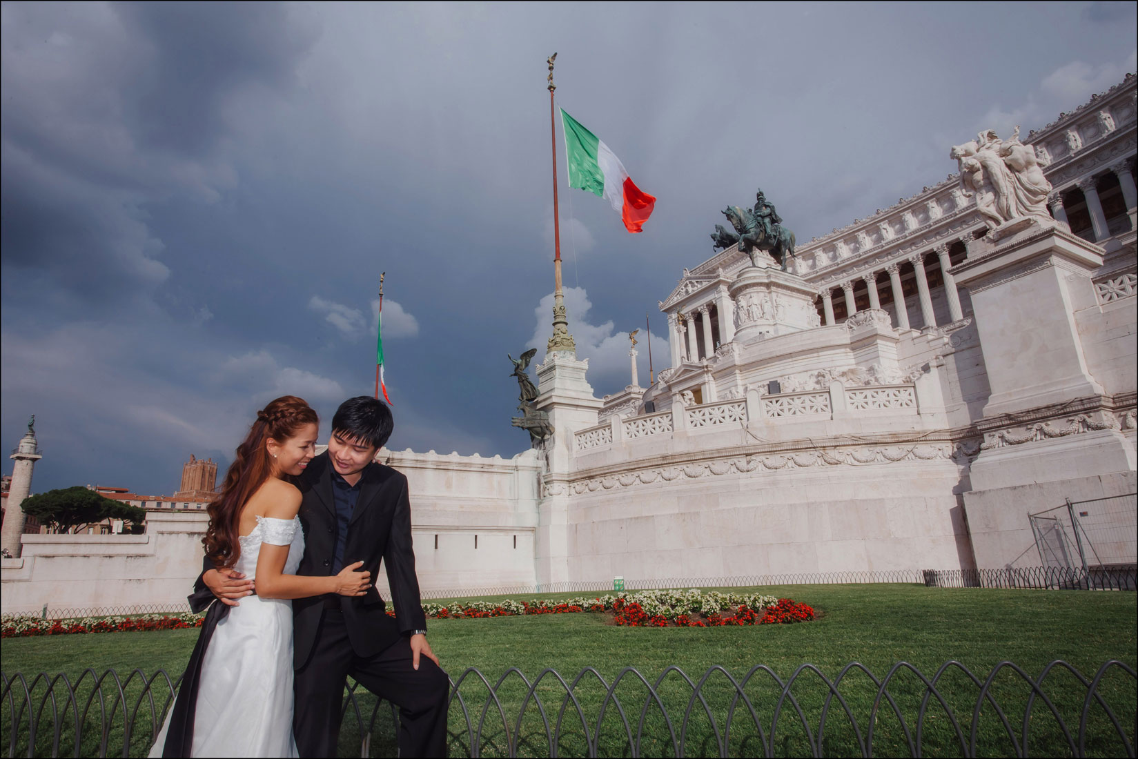 Rome pre wedding photographers / Hanna & Mark / portrait session in Rome