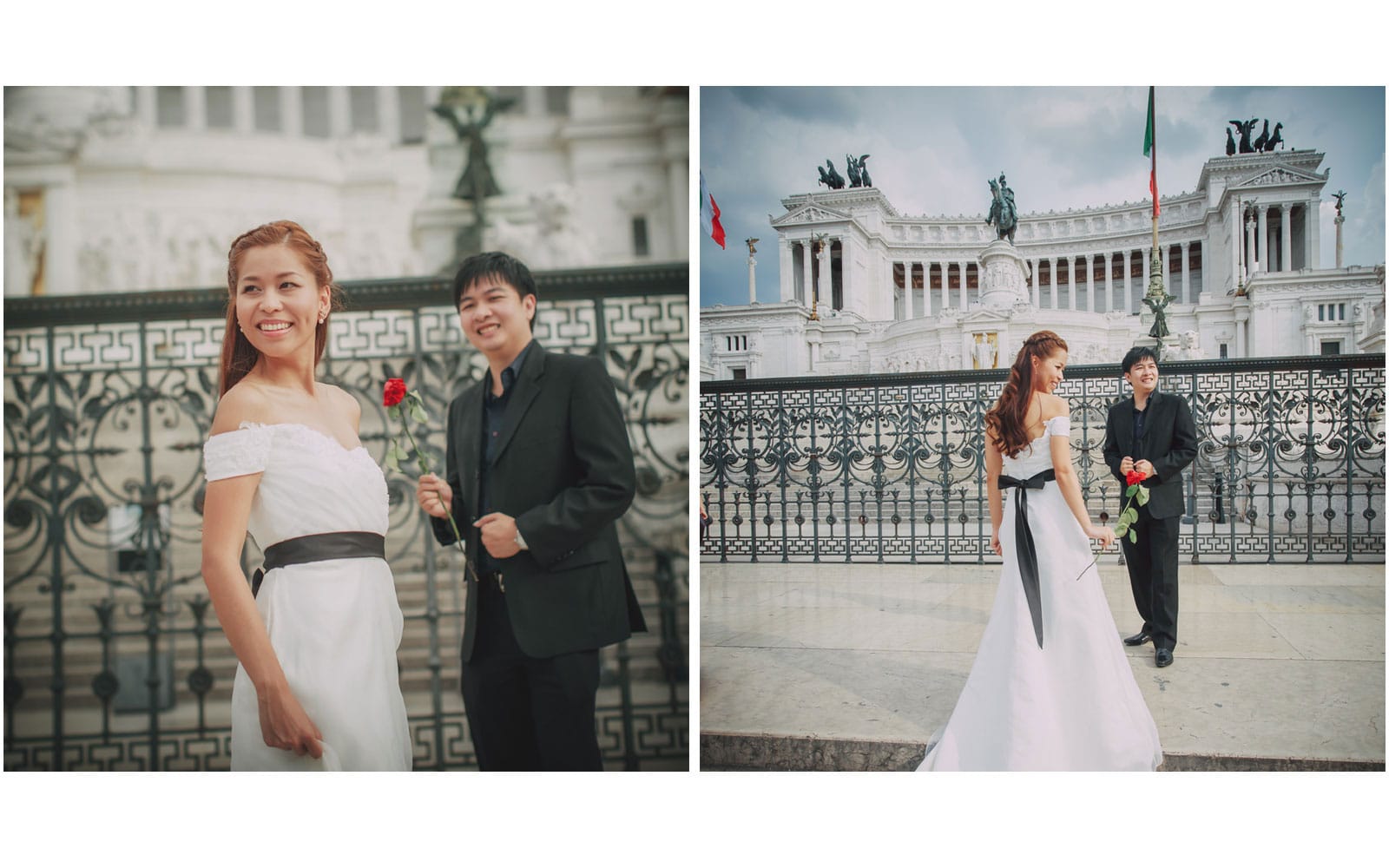 Rome pre wedding photographers / Hanna & Mark / portrait session in Rome