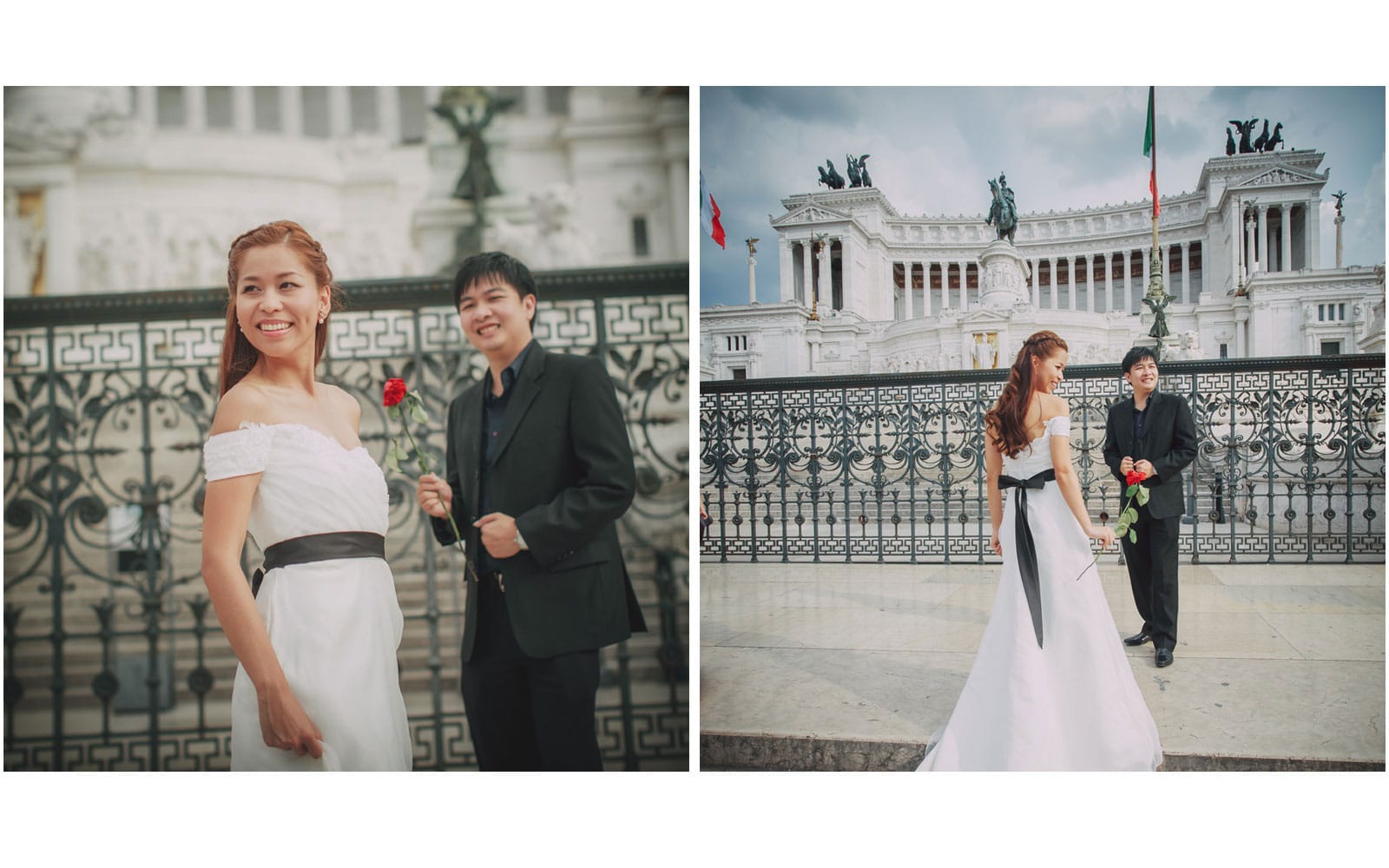 Rome pre wedding photographers / Hanna & Mark / portrait session in Rome