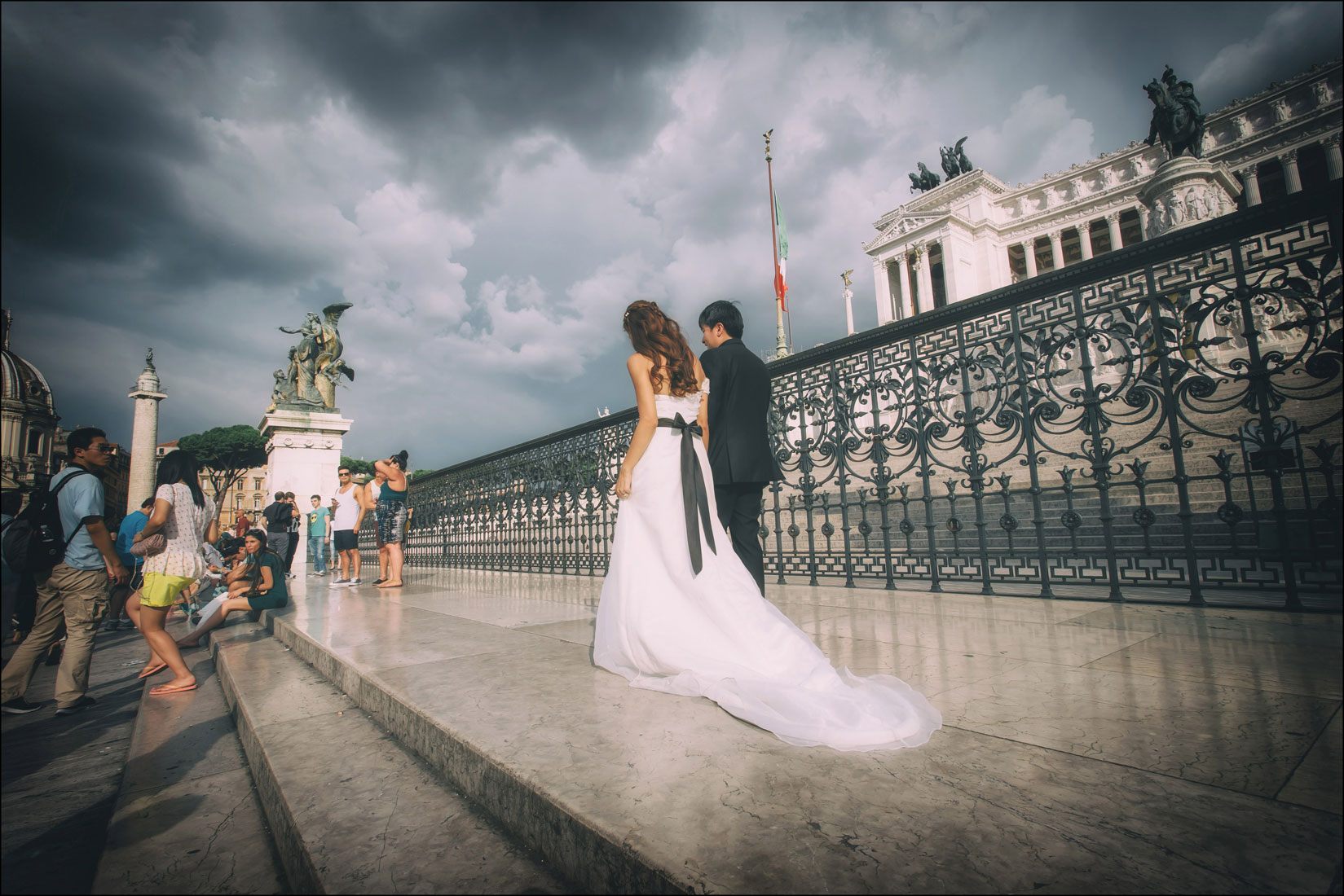 Rome pre wedding photographers / Hanna & Mark / portrait session in Rome