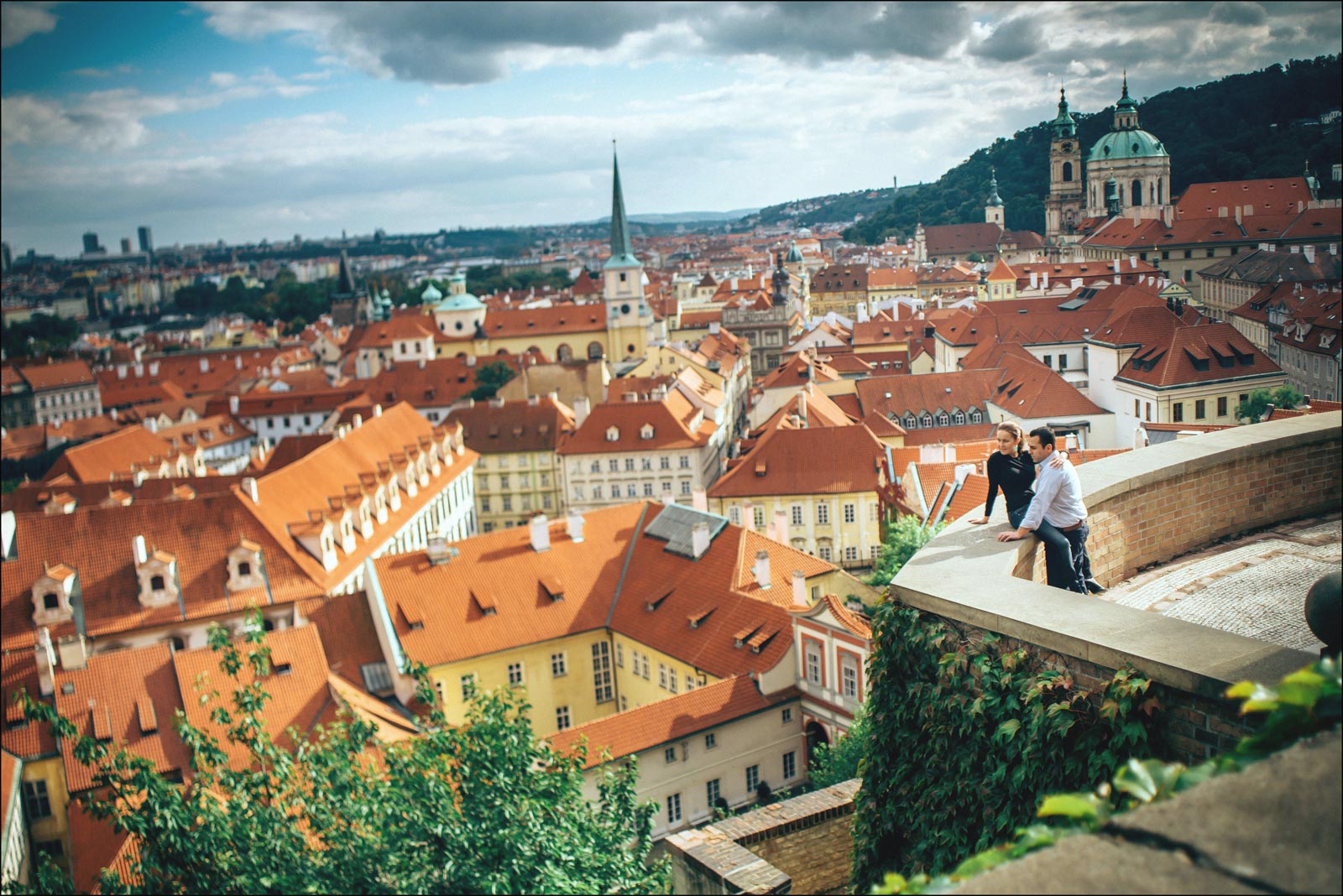 Lifestyle portraits Prague / T & M / portrait photography