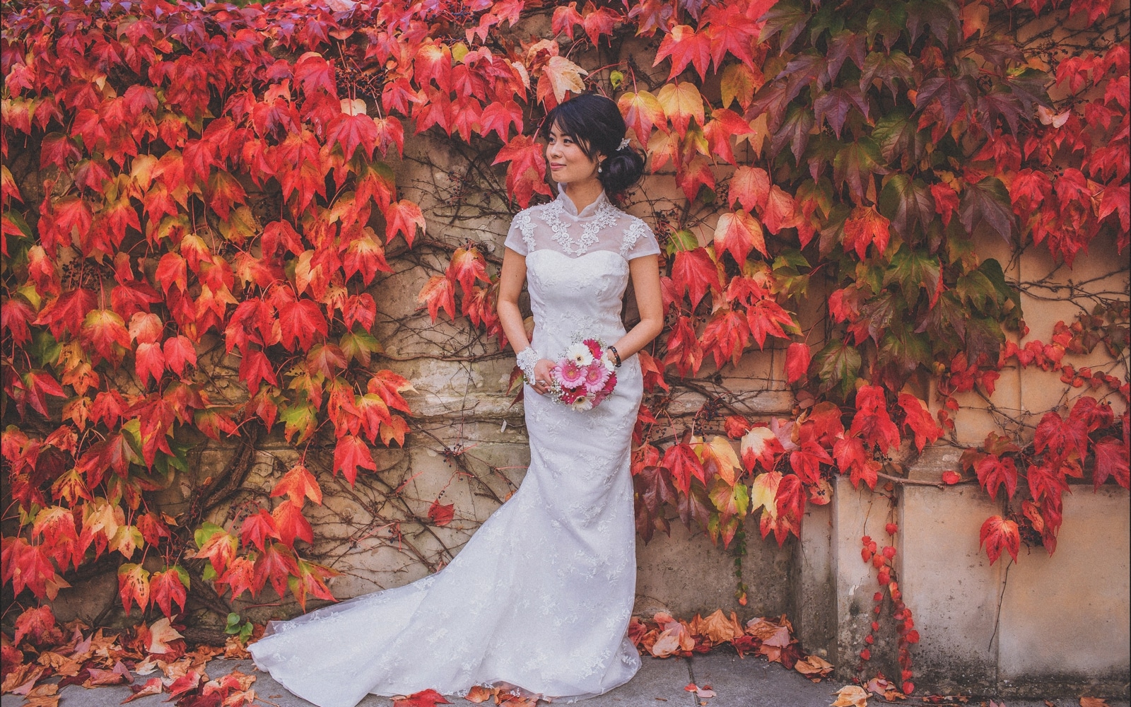 Prague pre wedding / Sharon & Danny Fall portraits session at Prague Castle