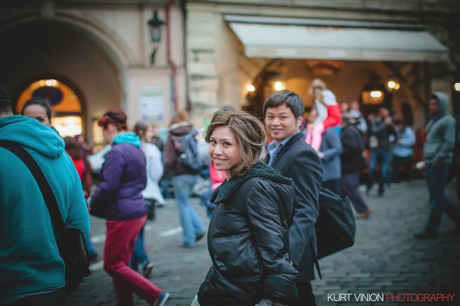 Prague pre wedding / Shirley & Green / photography in Prague's Old Town