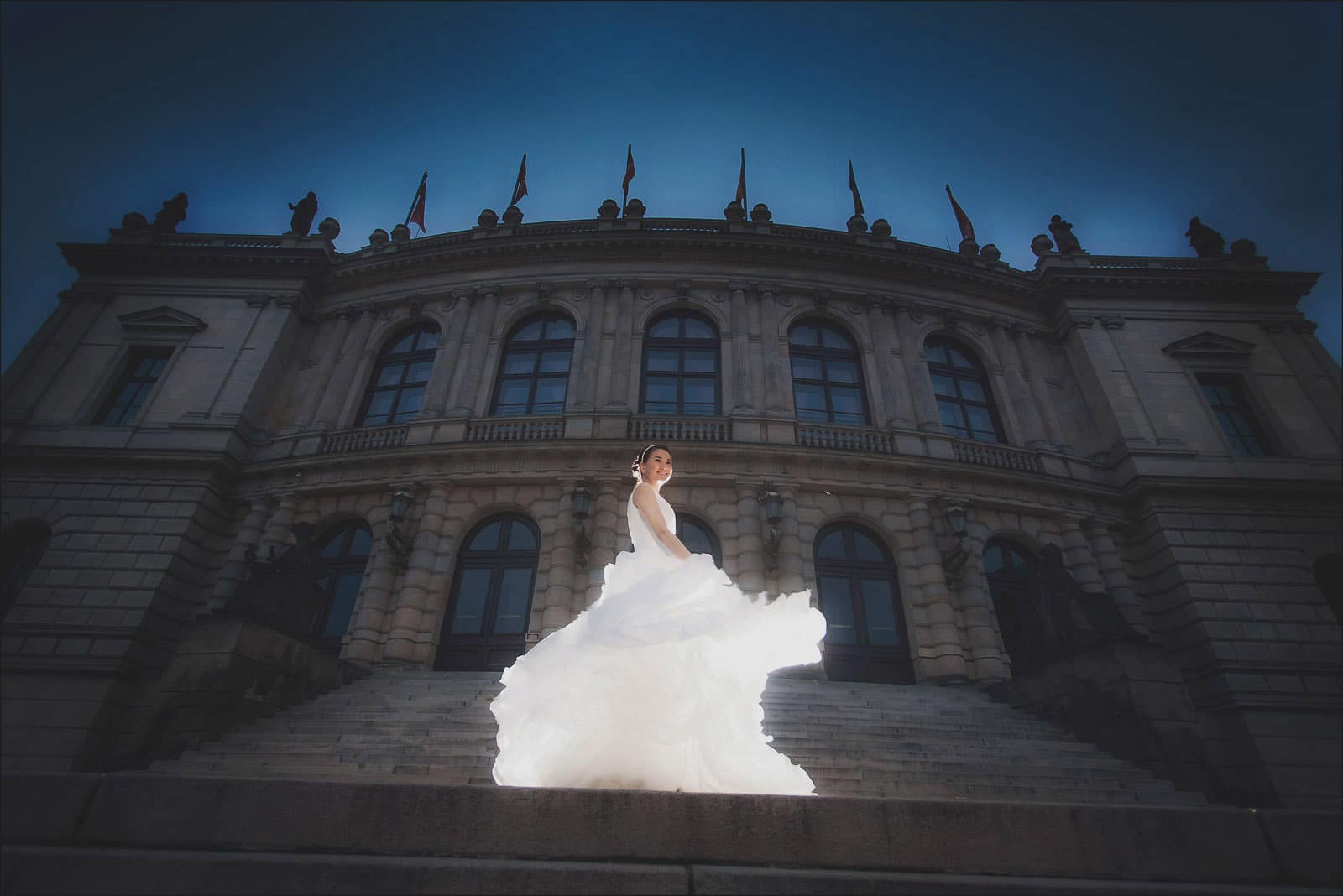 Prague pre wedding / Winona & Erik / portraits at the Rudolfinum