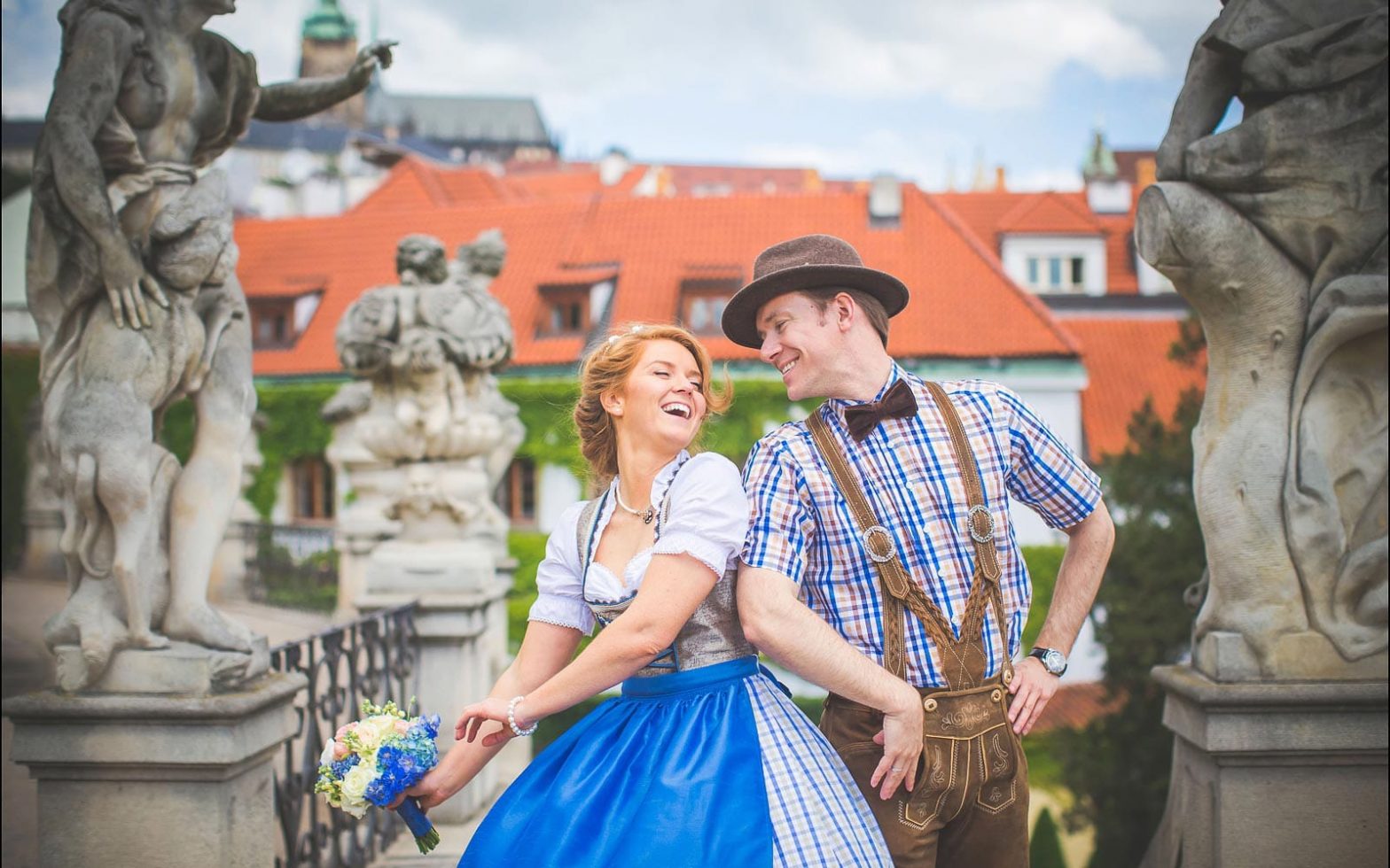 German-Themed Hipster Wedding At Prague’s Vrtba Garden
