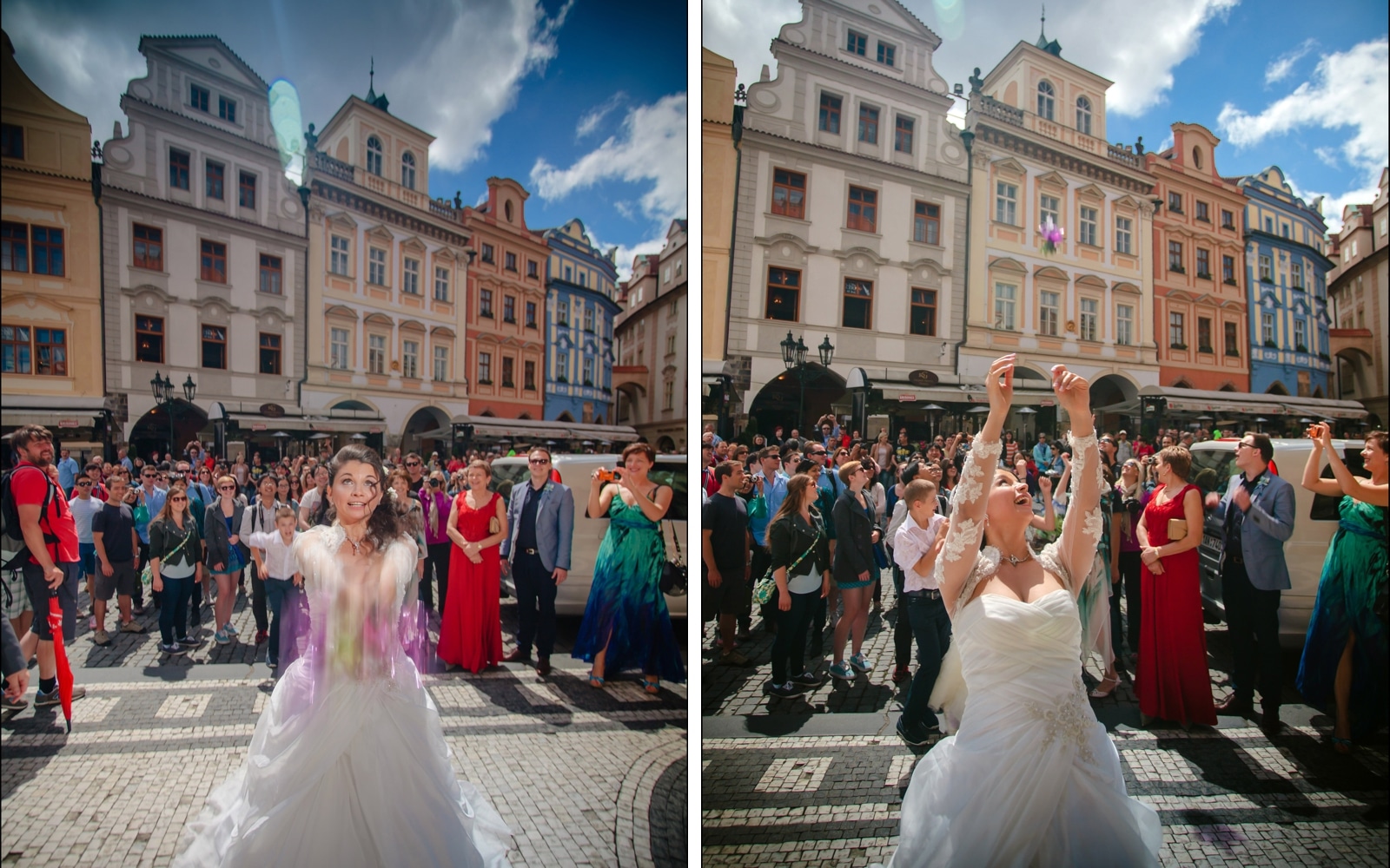 Prague weddings / L&M / wedding day photos