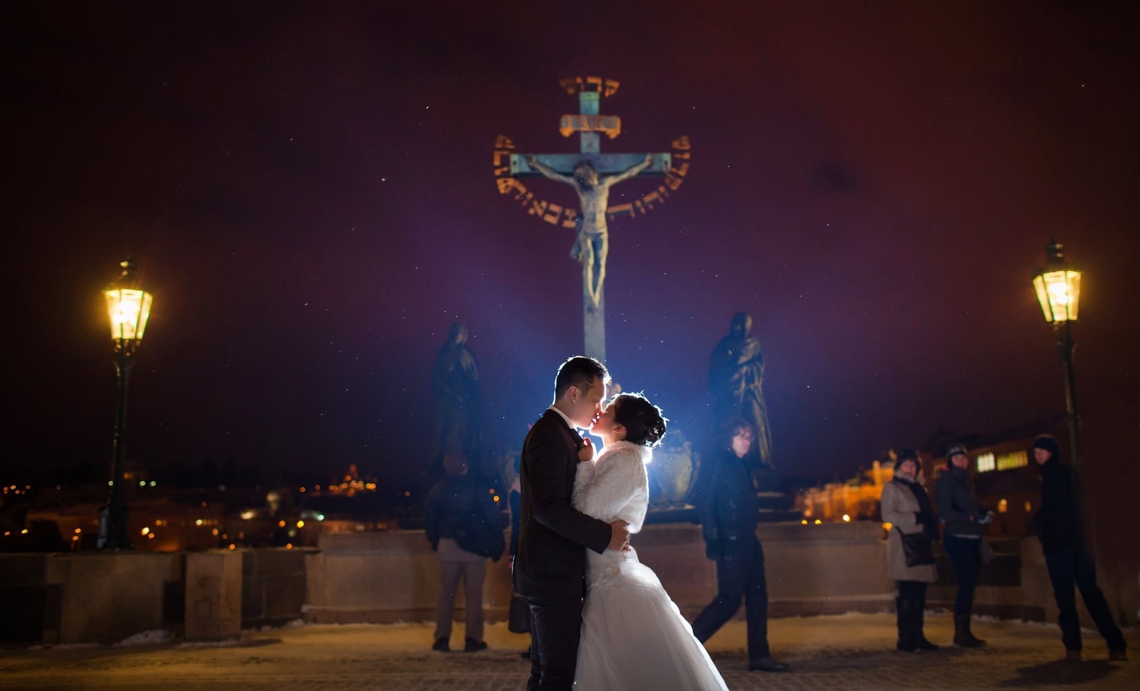 Pre weddings Prague / Y&K / Christmas portrait session