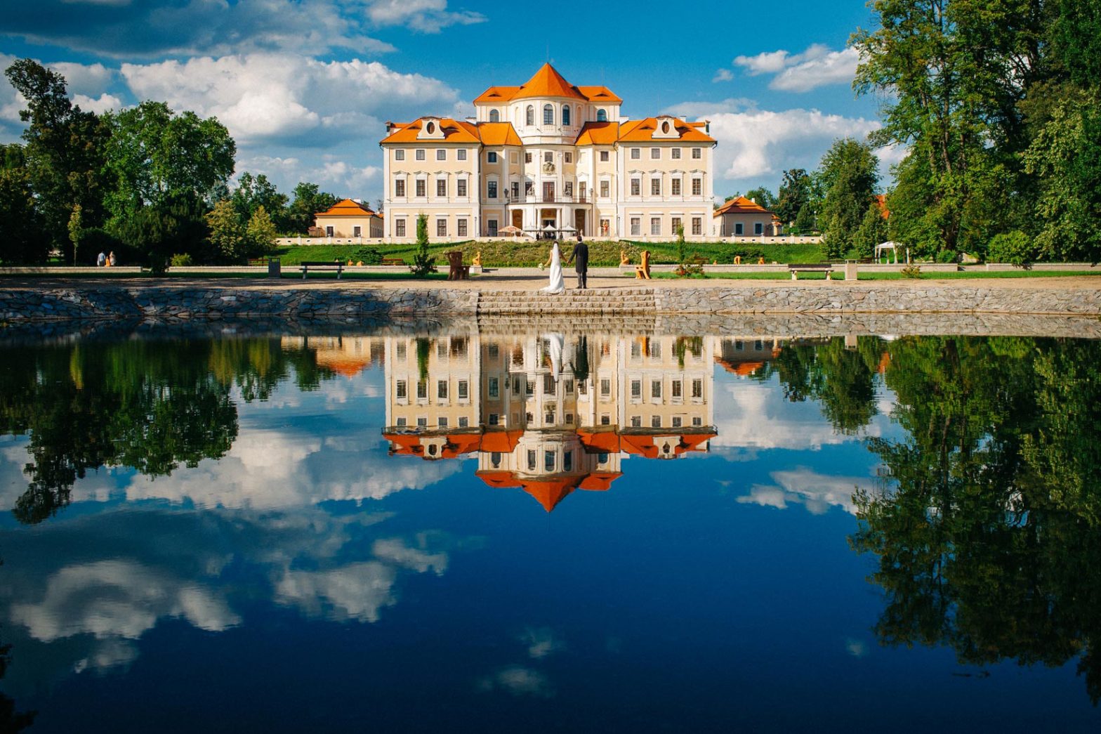 Chateau Liblice castle wedding / A&L wedding day