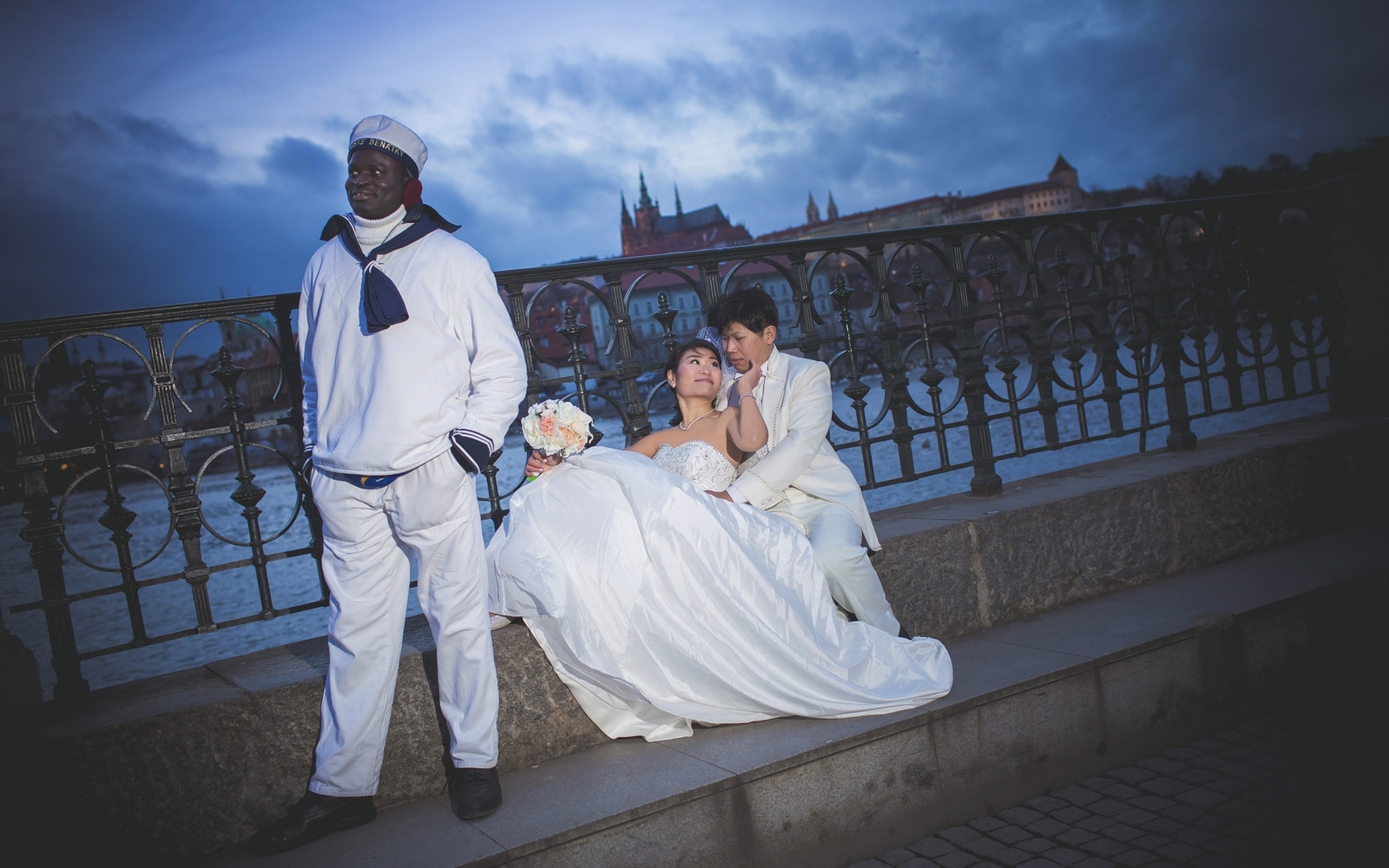 Prague pre weddings / Schee & Mr. Chan / portrait session in Prague