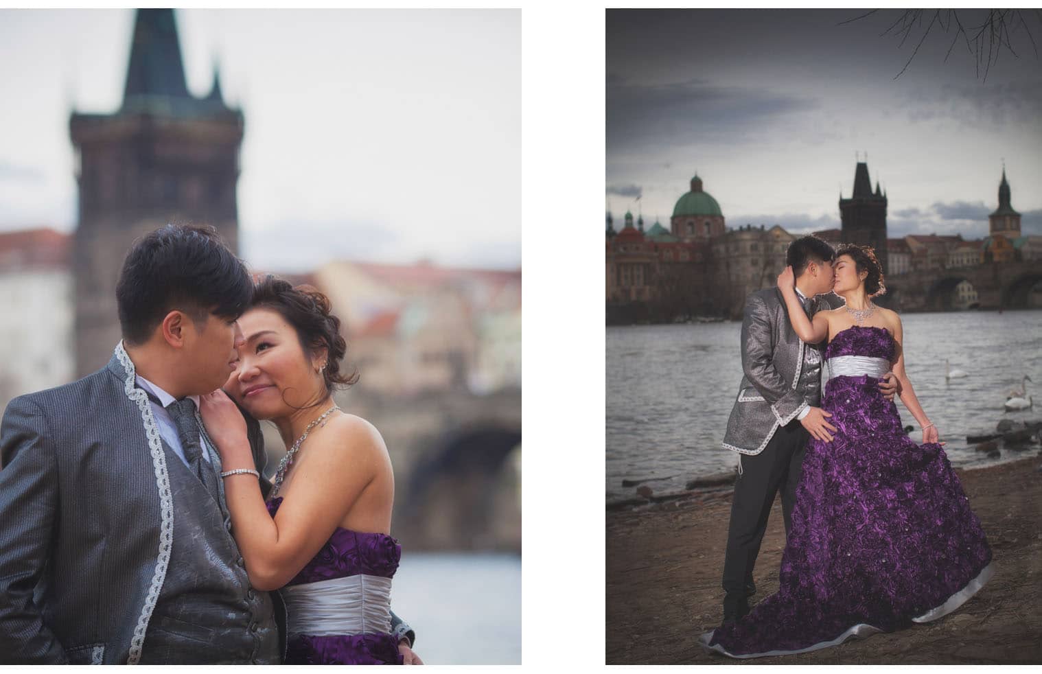 Prague pre weddings / Schee & Mr. Chan / portrait session in Prague