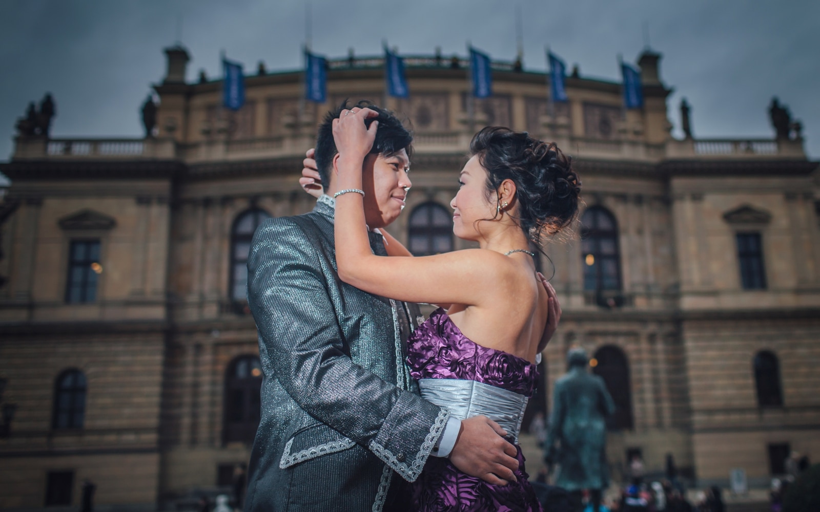 Prague pre weddings / Schee & Mr. Chan / portrait session in Prague