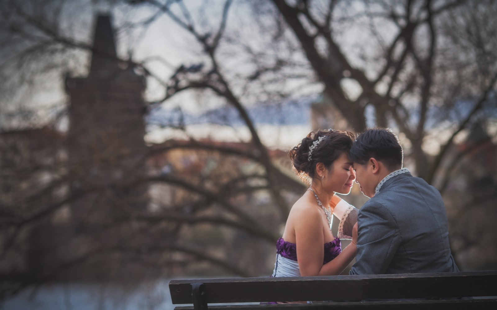 Prague pre weddings / Schee & Mr. Chan / portrait session in Prague