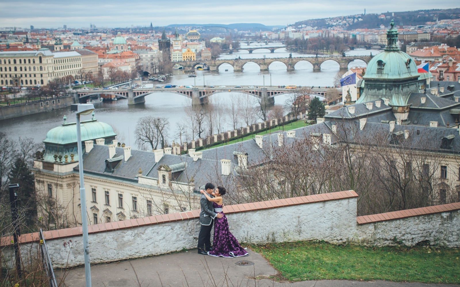 Prague pre weddings / Schee & Mr. Chan / portrait session in Prague