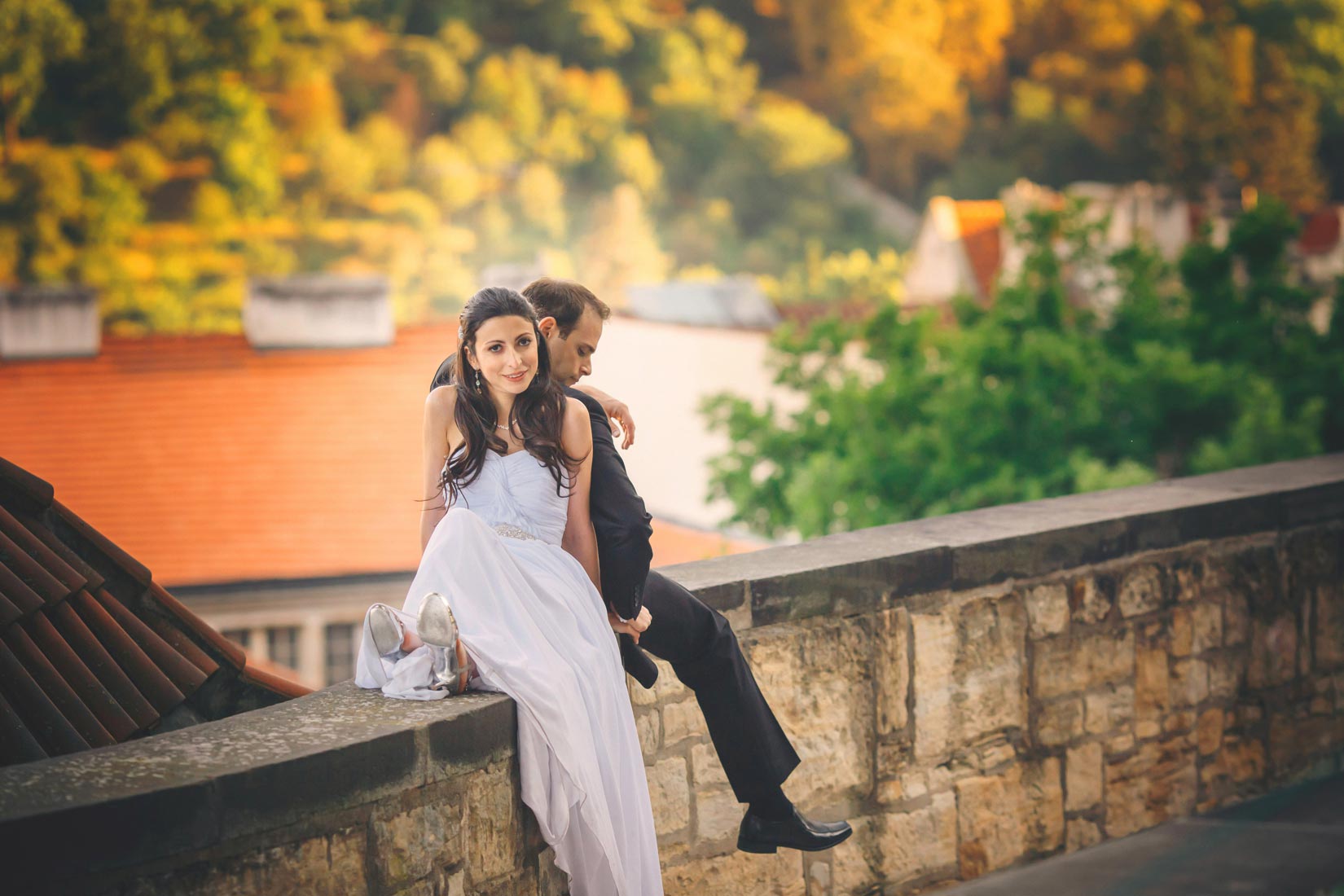 Prague photographers / Lana & Mike's Lifestyle Portrait session