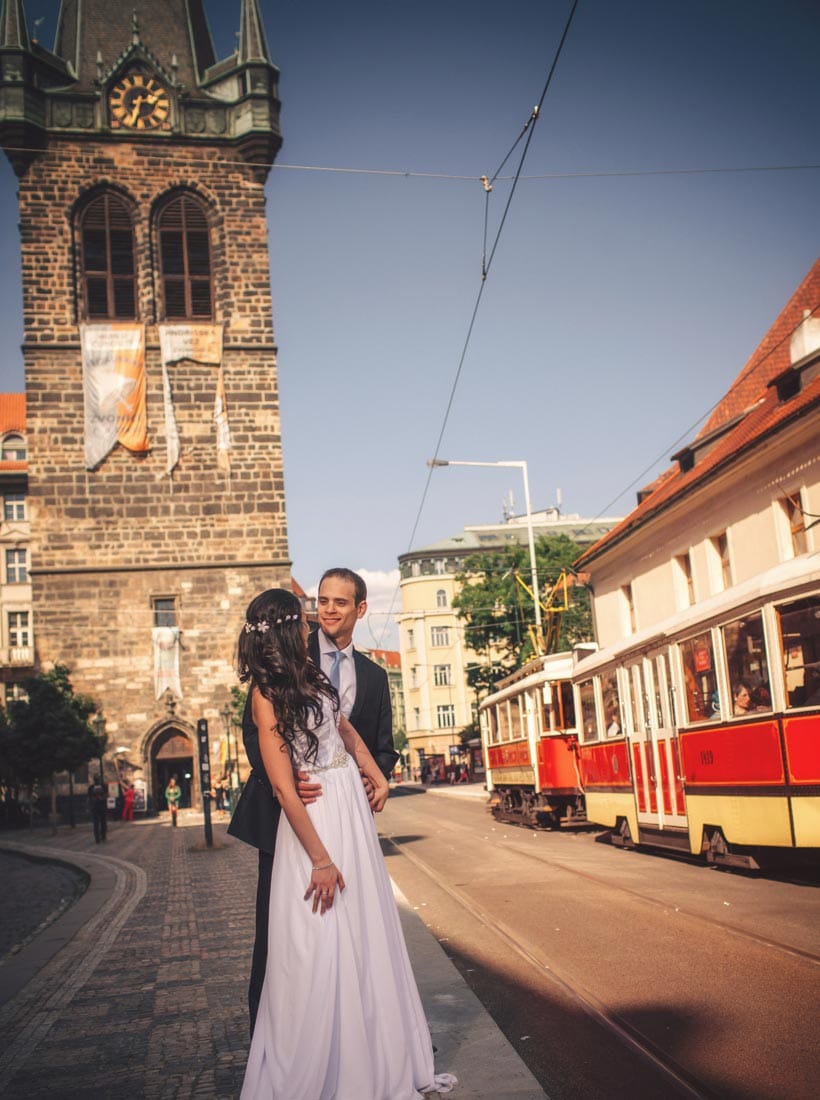 Prague photographers / Lana & Mike's Lifestyle Portrait session