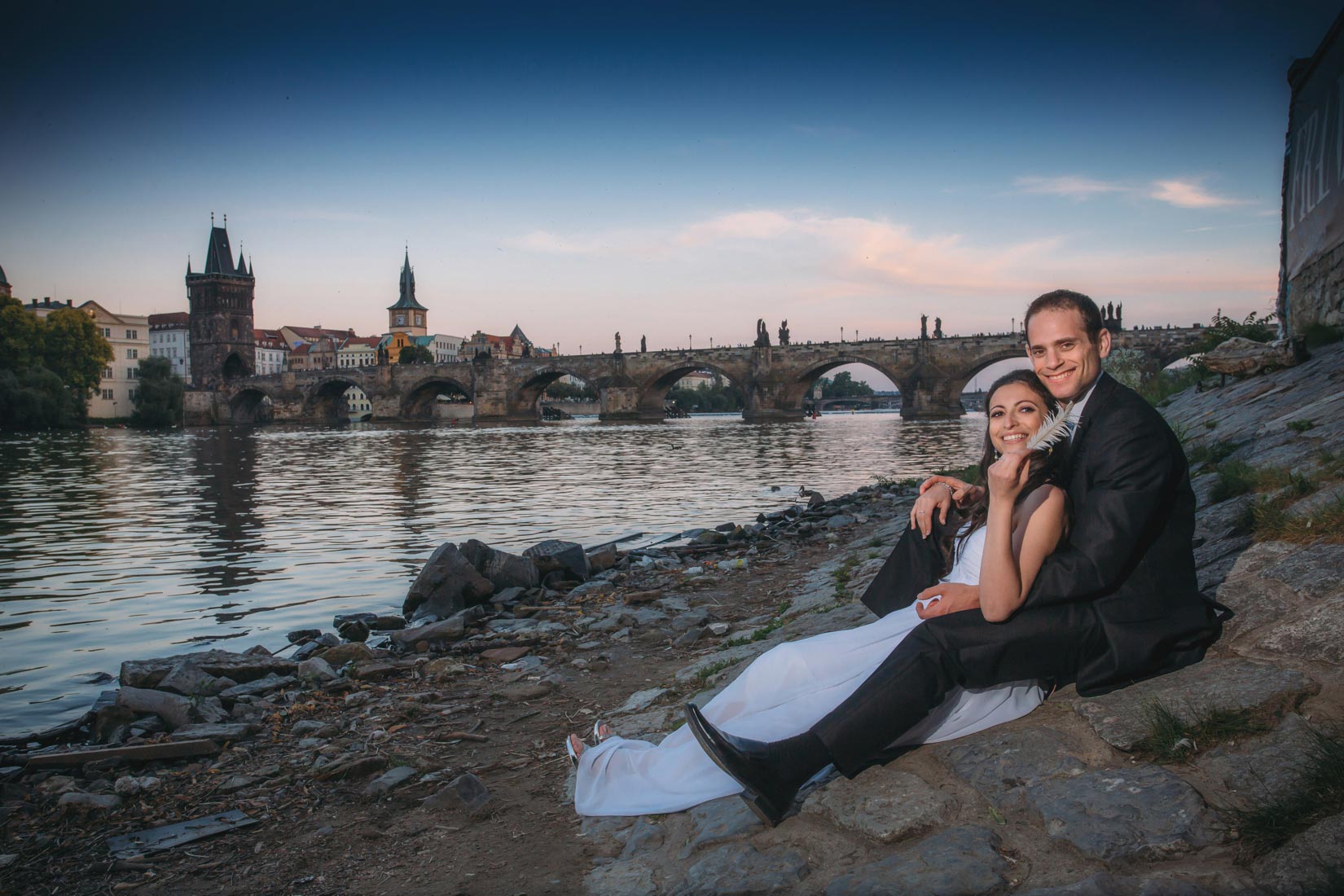 Prague photographers / Lana & Mike's Lifestyle Portrait session