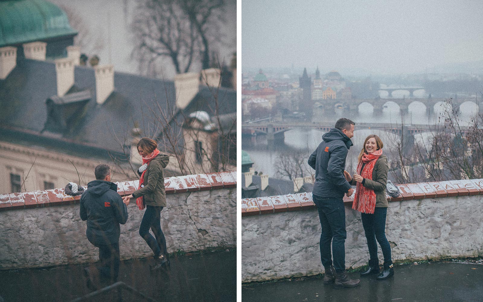 marriage proposal prague: N & J / photography session