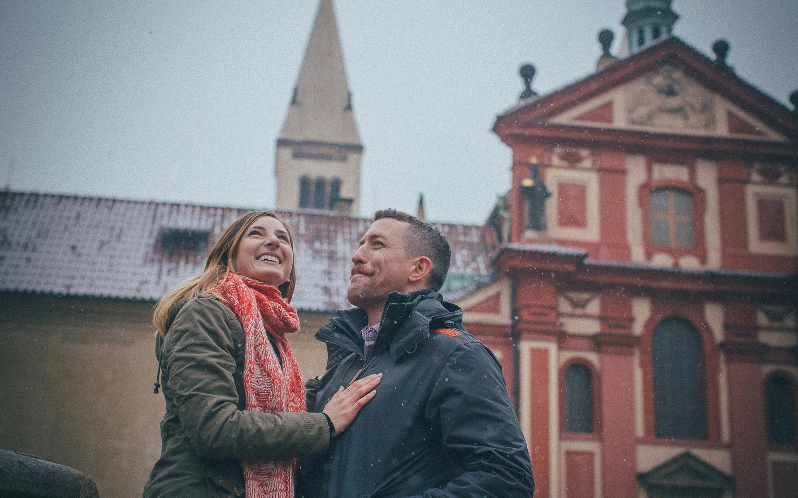 marriage proposal prague: N & J / photography session