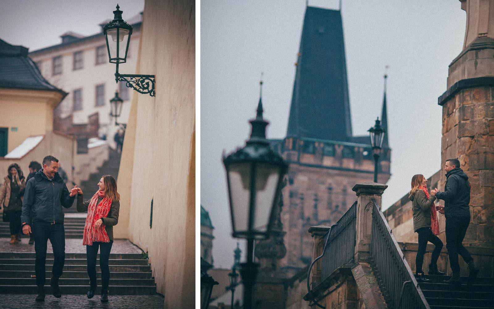 marriage proposal prague: N & J / photography session