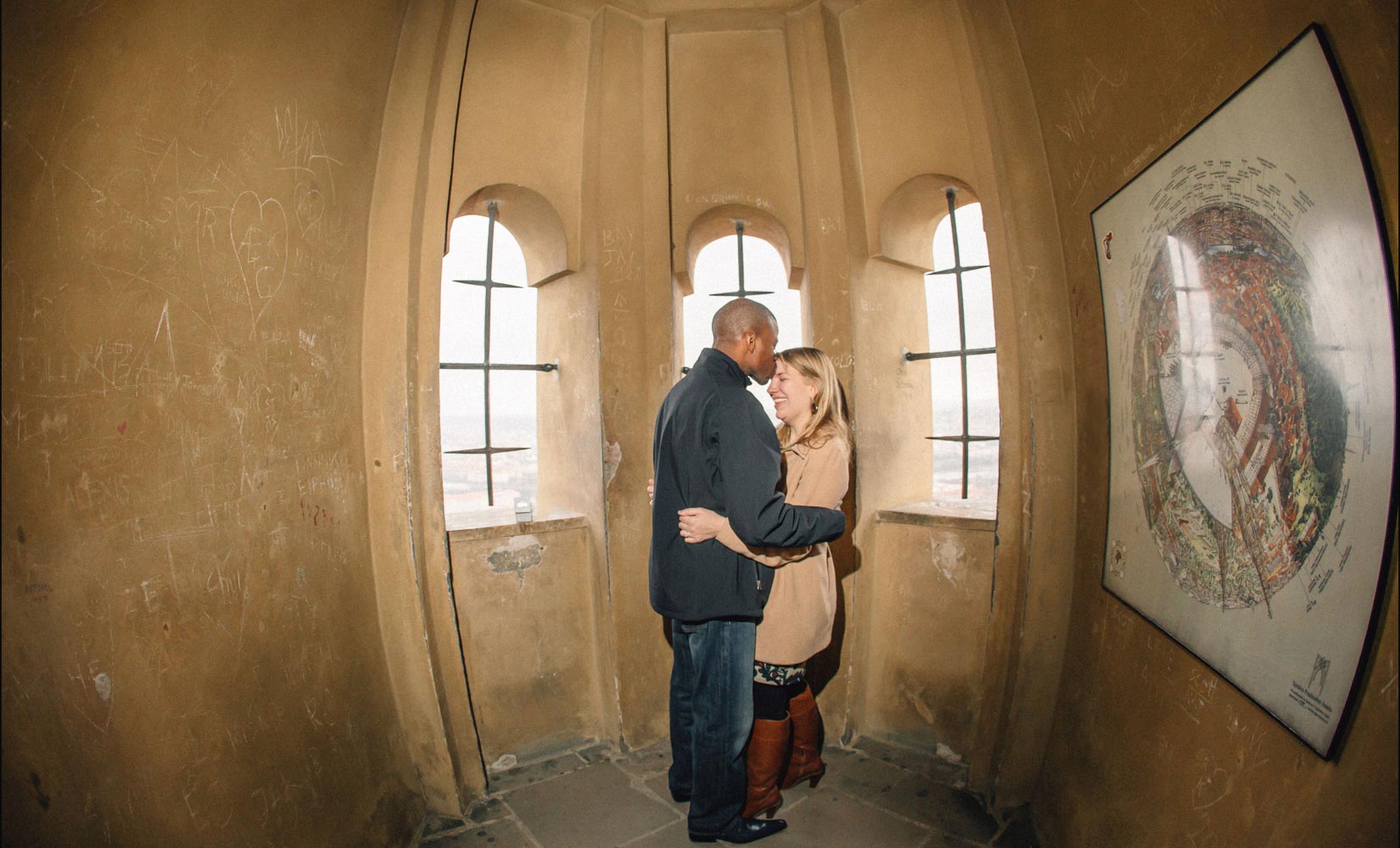 Prague Castle marriage proposal / J & F / portrait session