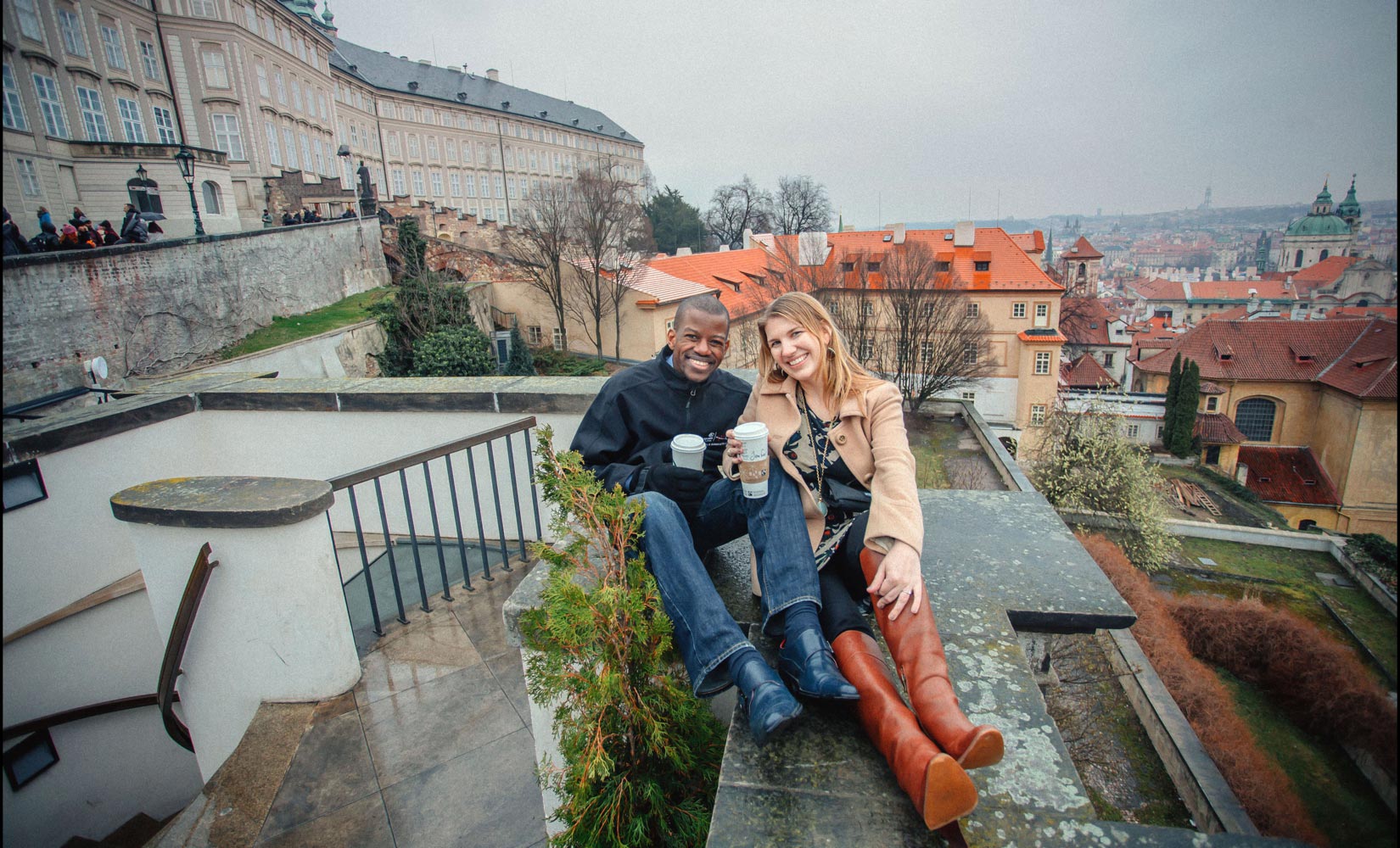 Prague Castle marriage proposal / J & F / portrait session