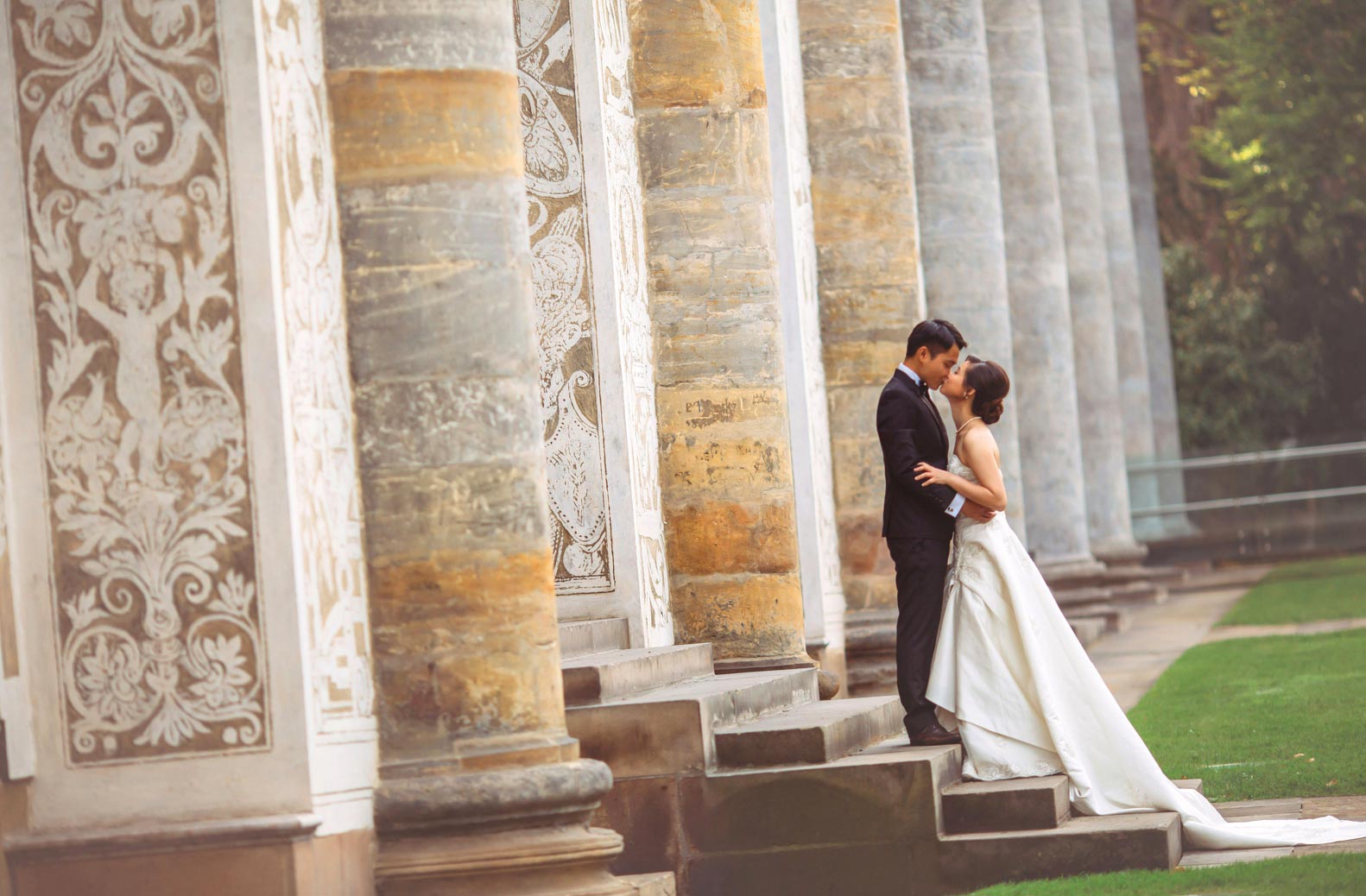 Enzo & Ray's Prague pre wedding portrait session and wedding proposal by American Luxury Fine Art Wedding Photographer Kurt Vinion.