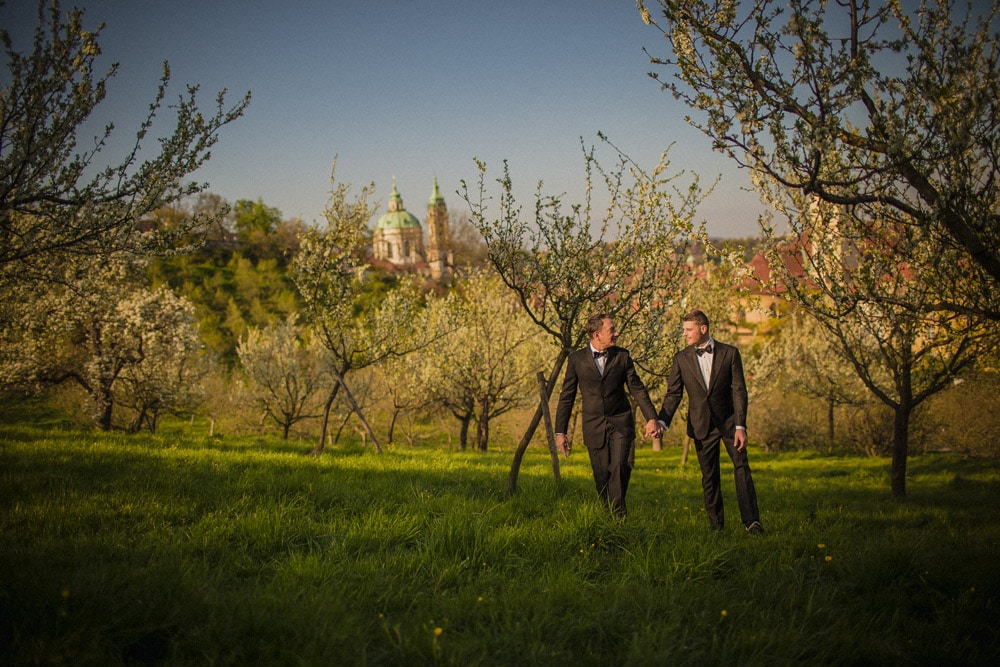 same sex wedding Prague, gay friendly photographers Prague