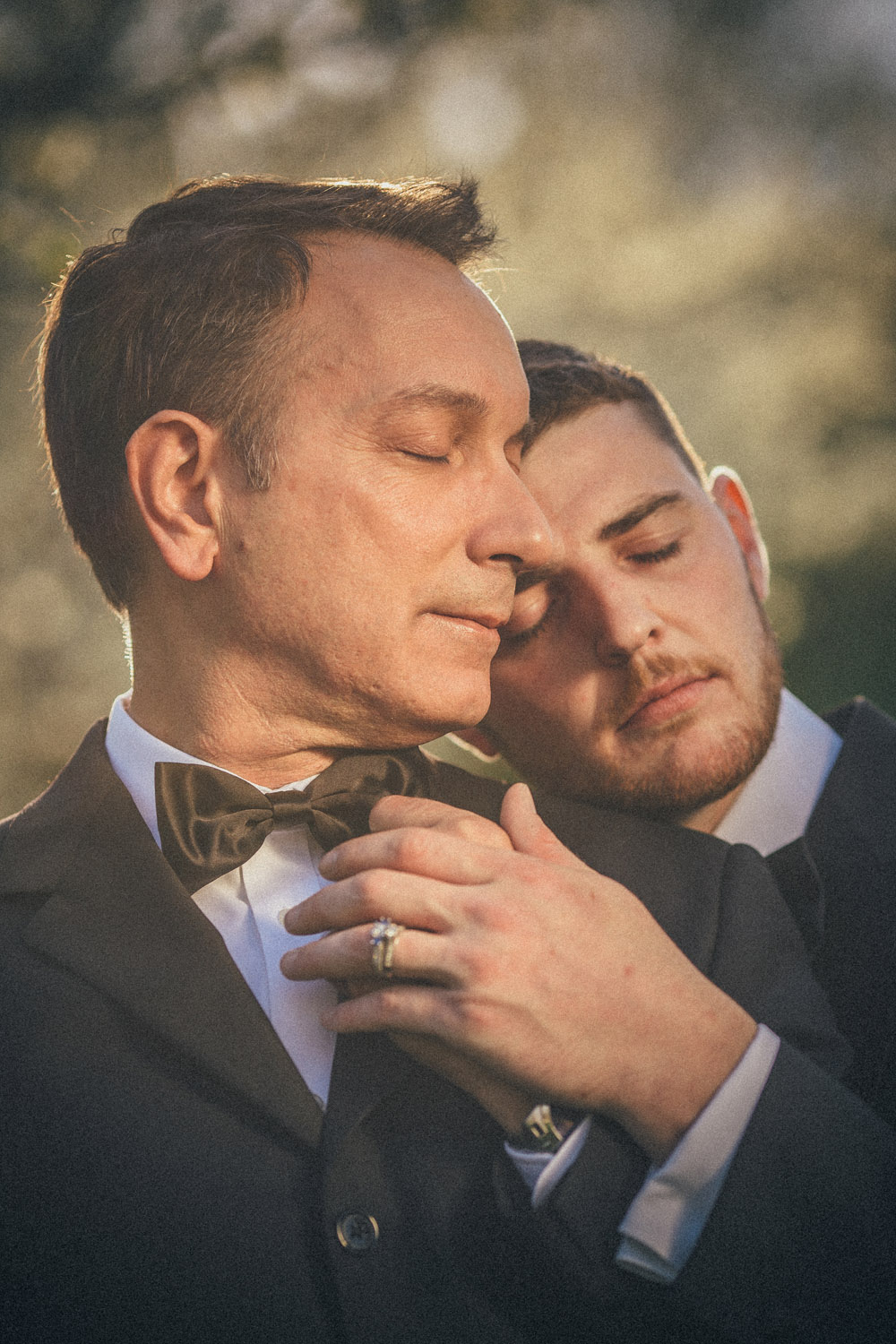 An engagement session with two gentlemen in Prague