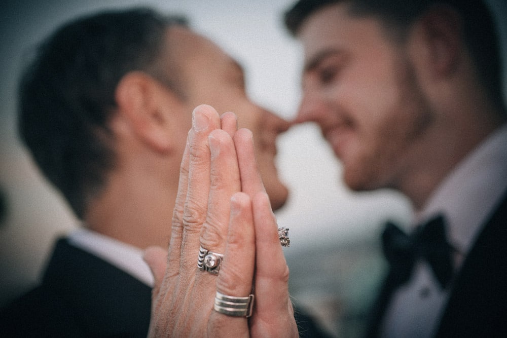 Graham & Wayne post wedding portrait session in Prague by American Photographer Kurt Vinion.