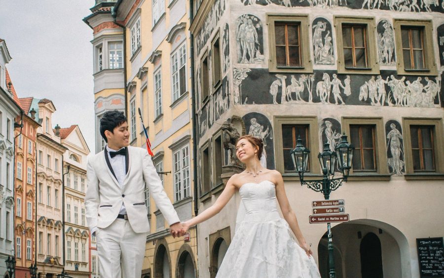 Prague pre wedding / A&M pre wedding portrait session