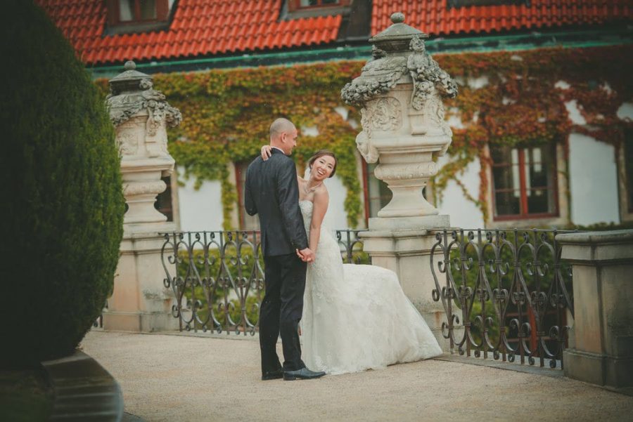 Prague wedding / J&J wedding photos from Vrtba Garden / captured by American photographer Kurt Vinion